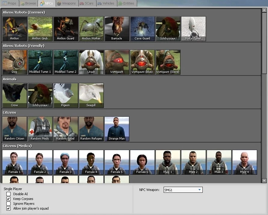 Scenic NPCs (GMOD 13) addon - Garry's Mod - IndieDB