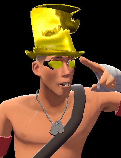 Golden Ghastly Gibus and Deus Specs