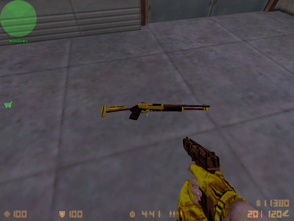 Golden XM1014 [Counter-Strike: Condition Zero] [Mods]