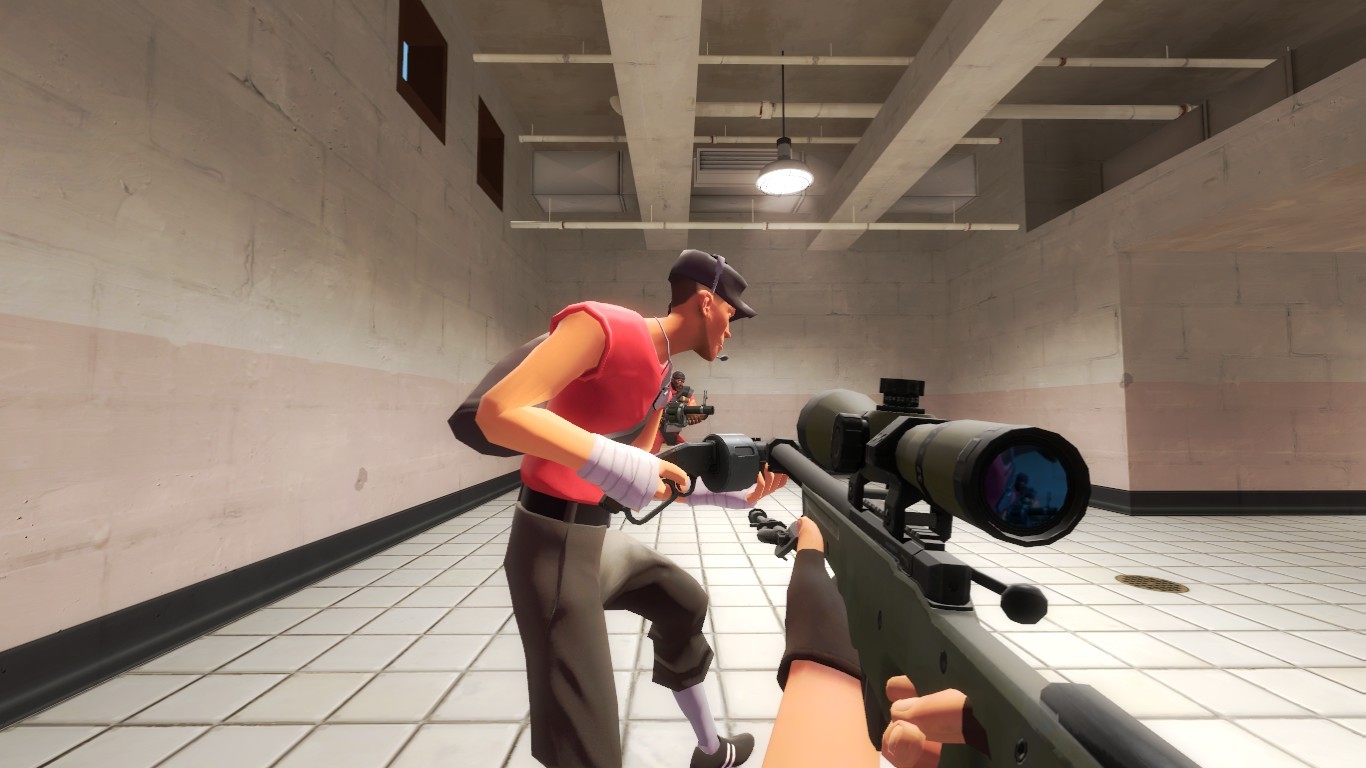 AWPer Hand (Dynamic Lens) v2.0 [Team Fortress 2] [Mods]