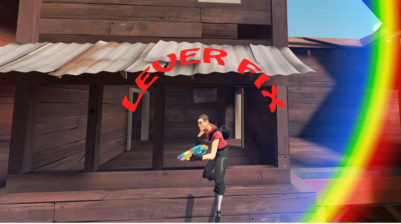 Rainbow Lever Rifle Fix