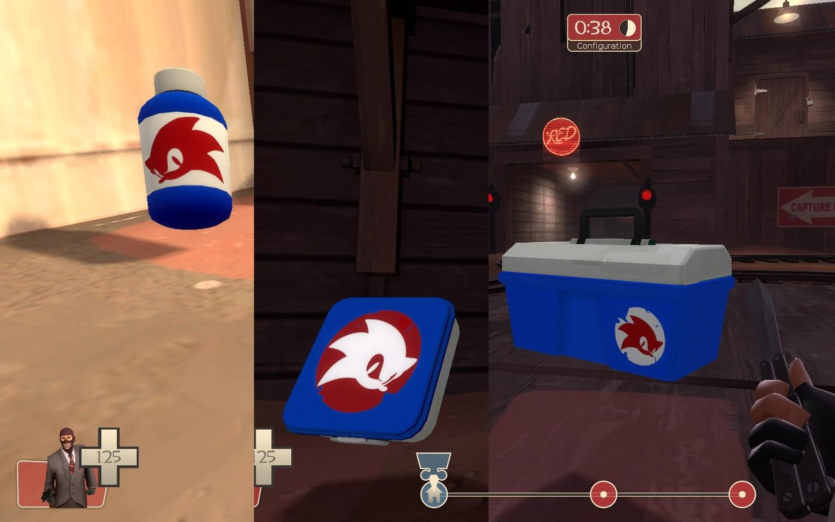 Sonic medkits