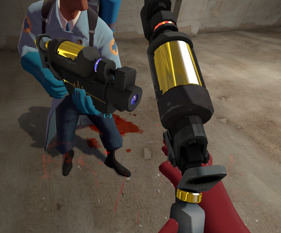 Golden Syringe Guns [Team Fortress 2] [Mods]