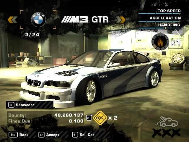 NFS: Most Wanted (2005): download for PC