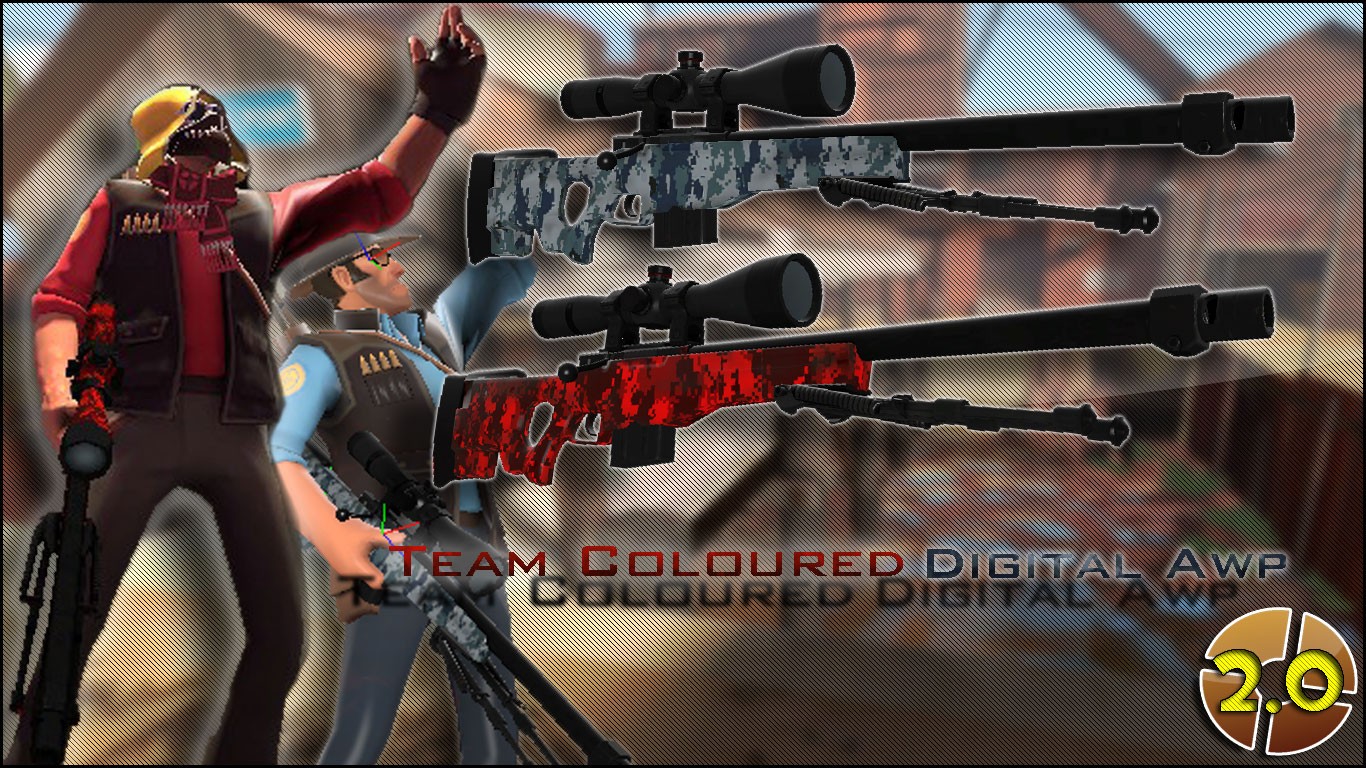 AWPer Hand - Team Digital Camo V-2.0