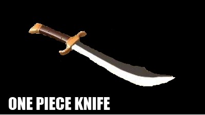 One Piece Knife