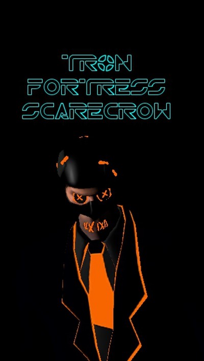 Tron Fortress Scarecrow