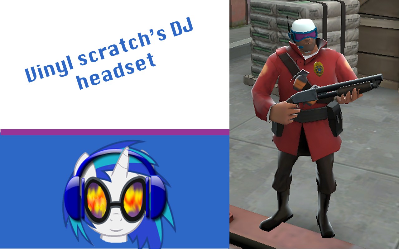 Vinyl Scratch's DJ Headset