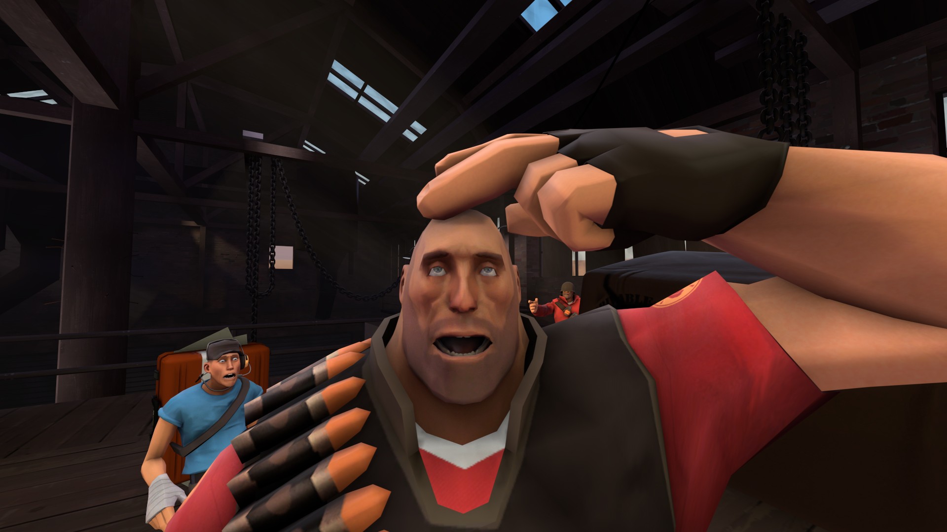 Heavy's new shave V2 [Team Fortress 2] [Mods]