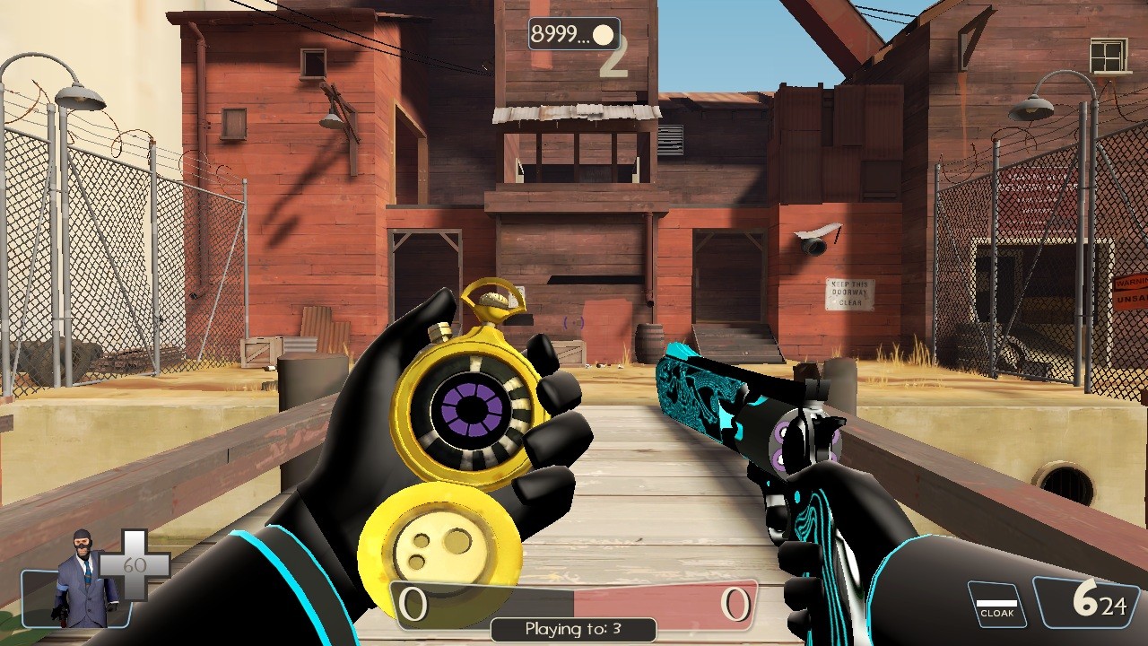 Tron Fortress: Dead Ringer Meter
