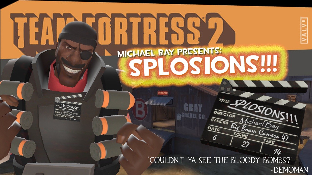 SPLOSIONS! (Saxxy Clapper Badge)