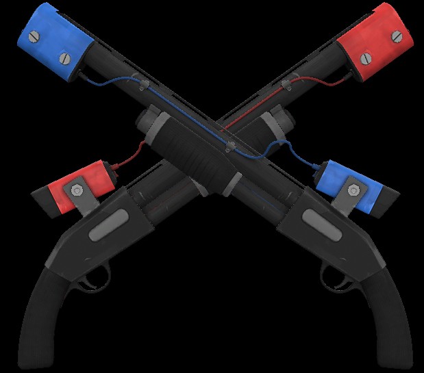 Team Colored Modified Shotgun