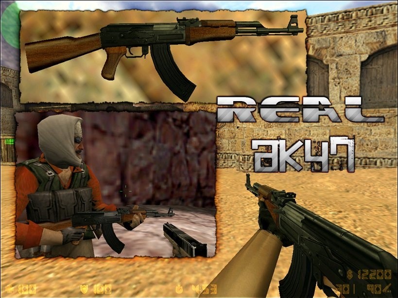 Real-AK47 [Counter-Strike 1.6] [Mods]