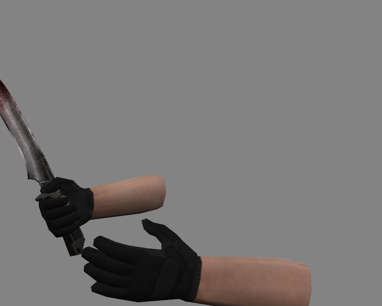 Black Gloves [Counter-Strike 1.6] [Mods]