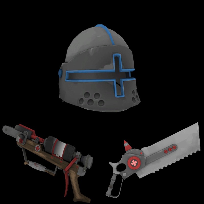 Gray Medival Medic set