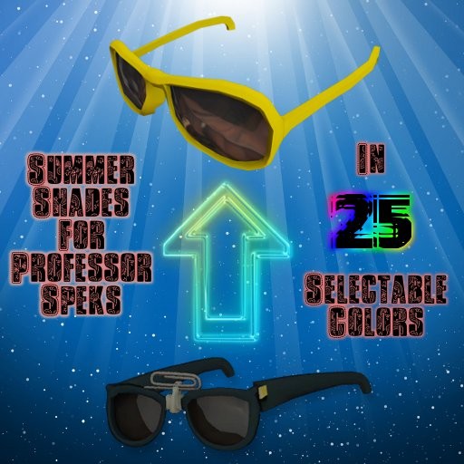 Summer Shades for Professor Speks