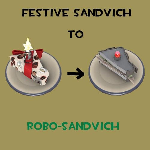 Festive Sandvich to Robo-Sandvich