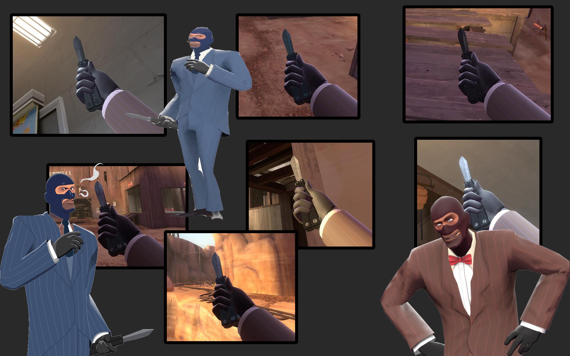 Knife re-texture