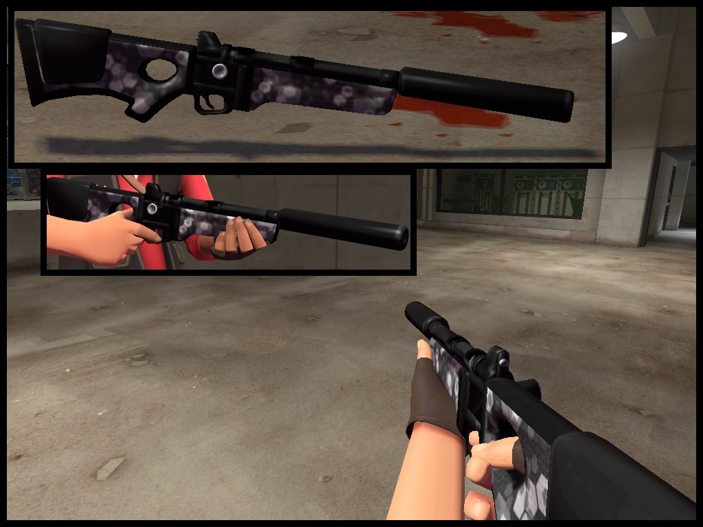 Scopeless Hitman's Heatmaker Mod for Team Fortress 2 | TF2 Mods