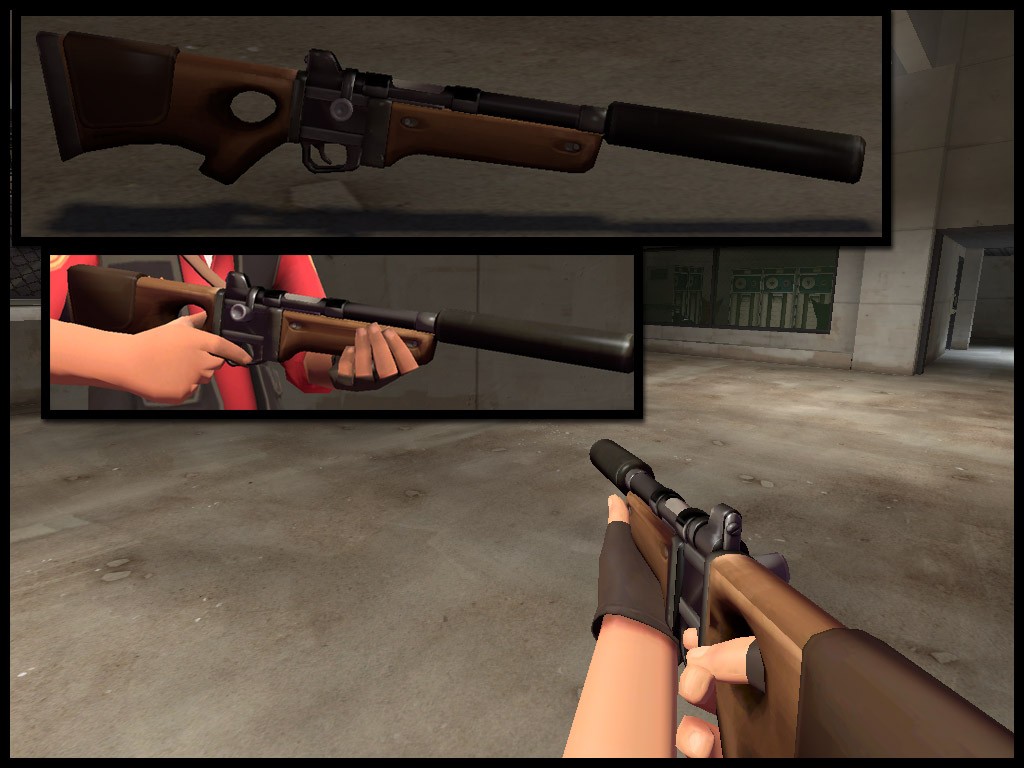 Scopeless Hitman's Heatmaker Mod for Team Fortress 2 | TF2 Mods