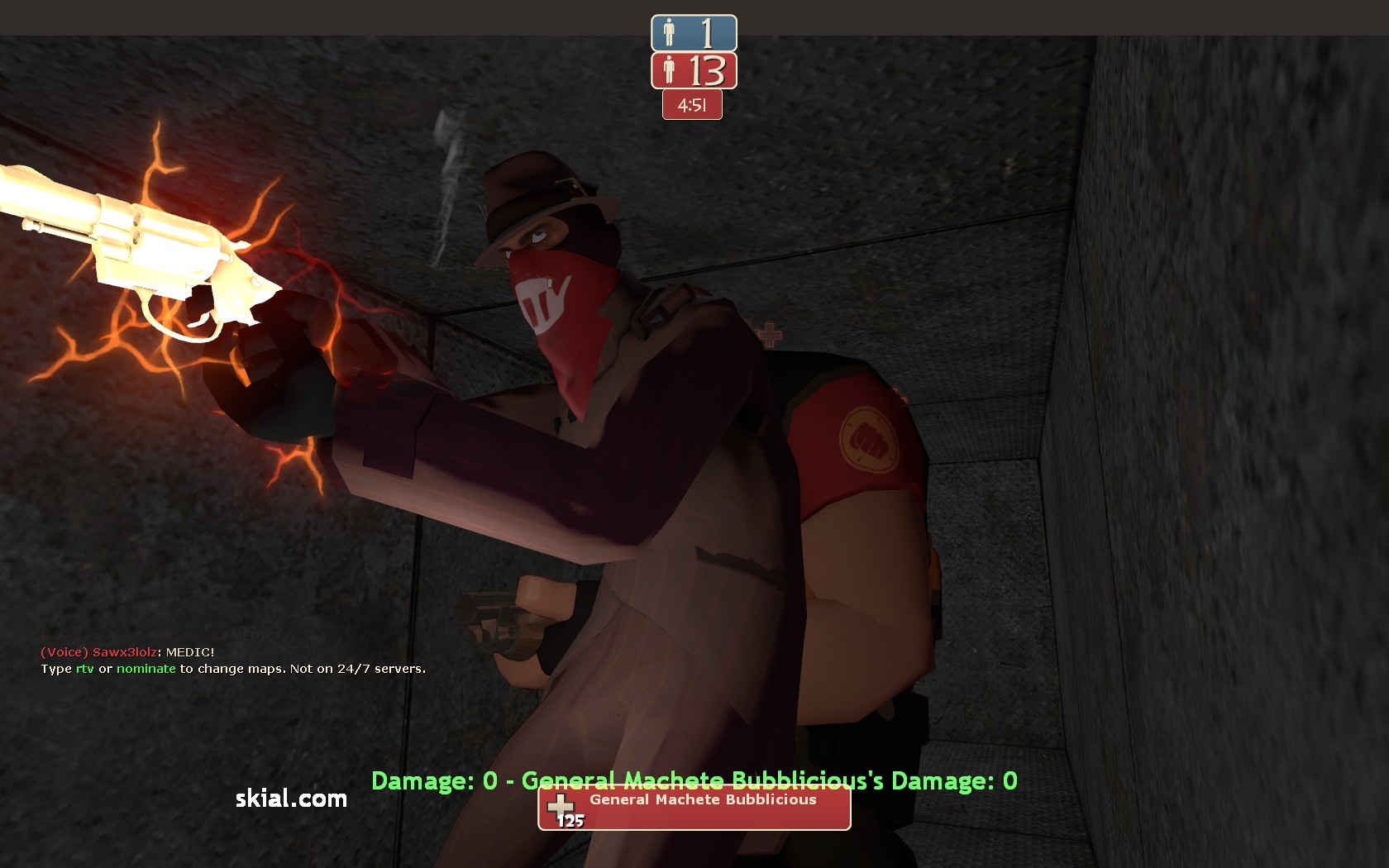 Doublecross Comm No Eyepiece [Team Fortress 2] [Mods]