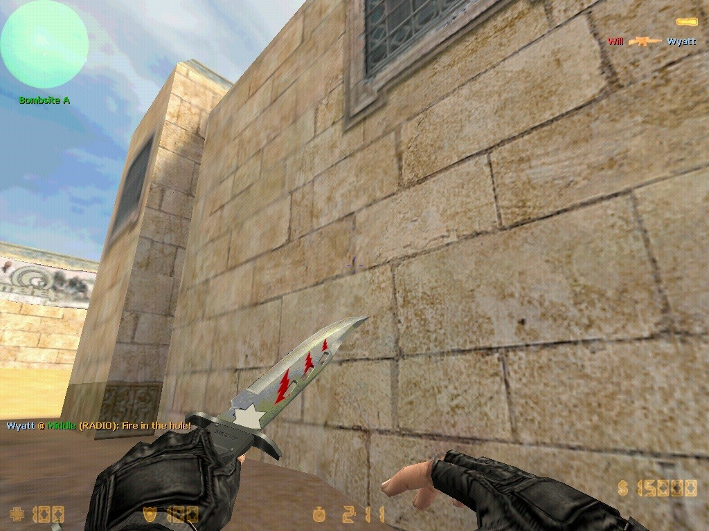 Bak Knife Re-color [Counter-Strike: Condition Zero] [Mods]