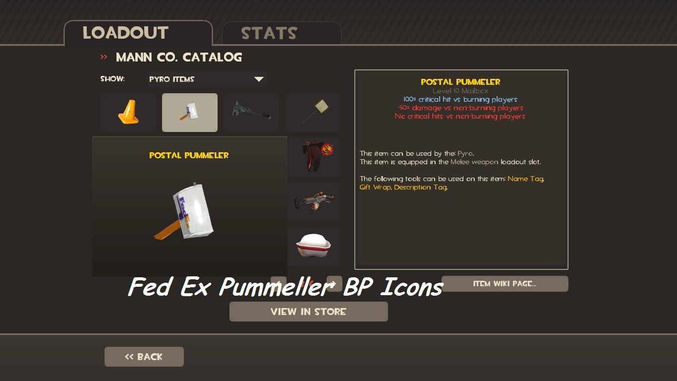 Fed Ex Pummeller BP Icons