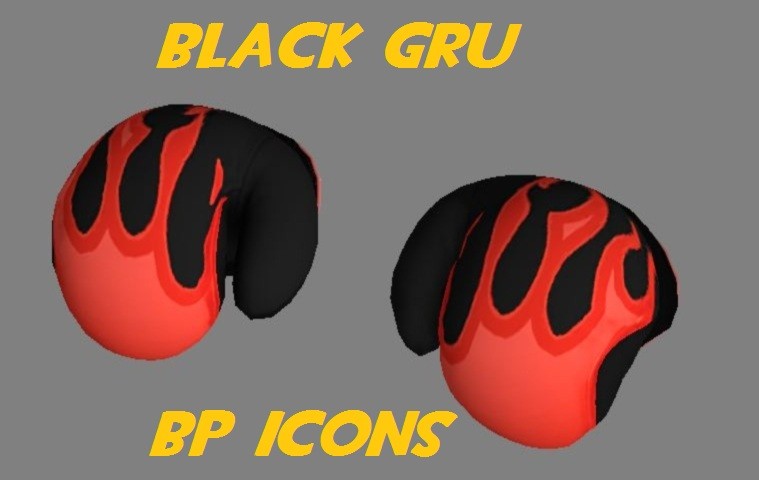 Black GRU BP Icons!