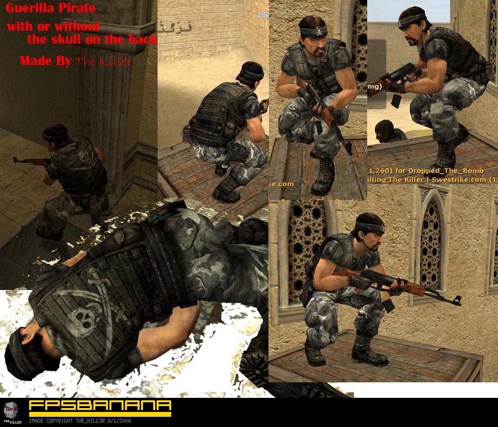 Guerilla - Pirate (updated with eye patch)