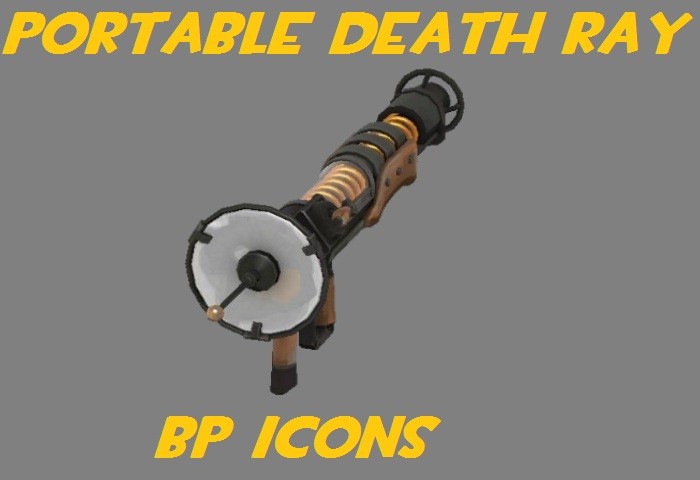 Portable Death Ray BP Icons