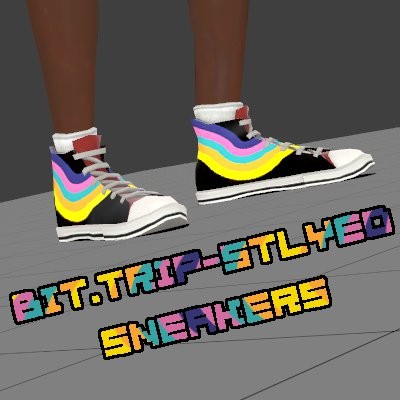 The BIT.TRIP-Styled Sneakers