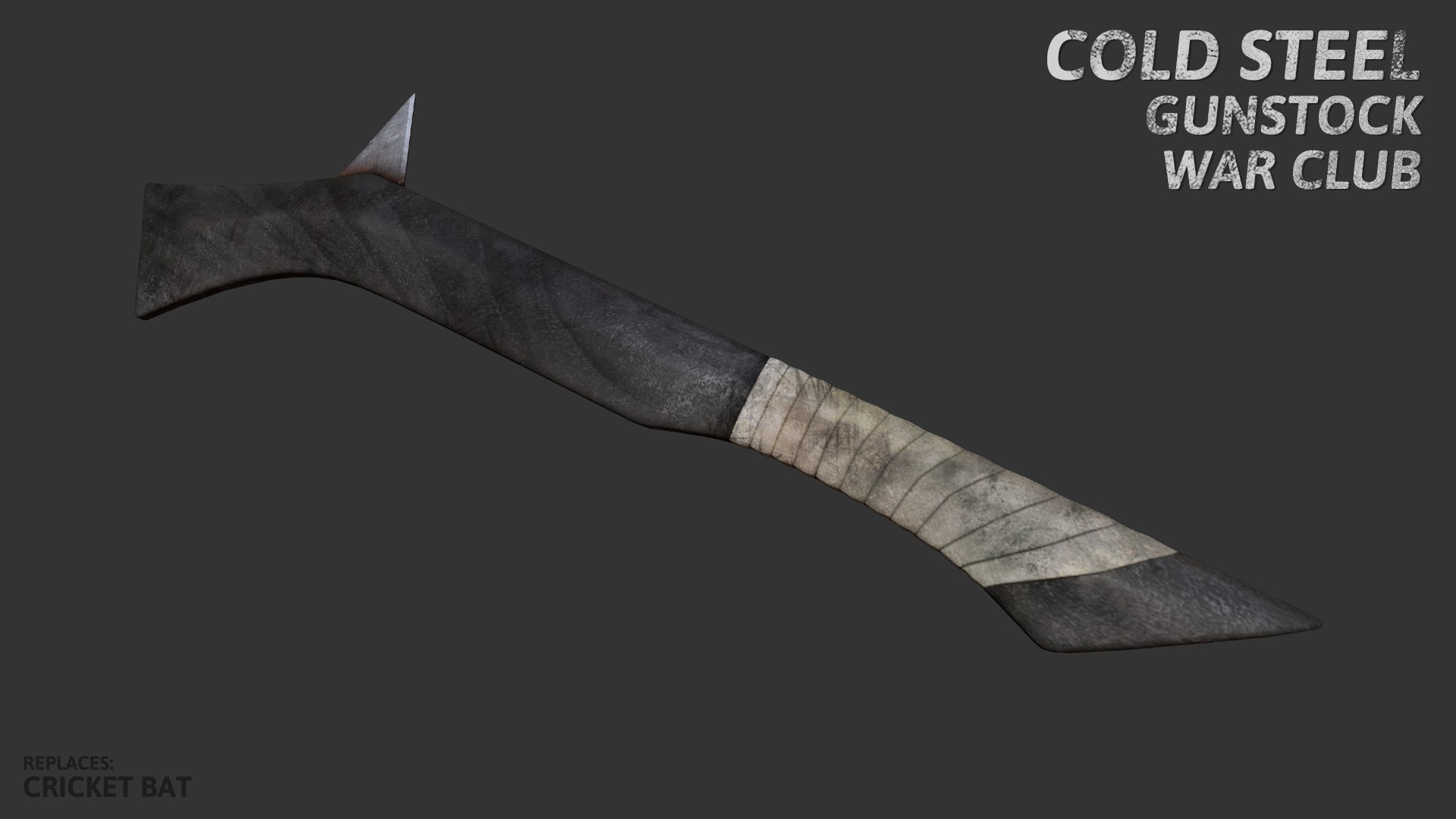 Cold Steel Gunstock Club [Left 4 Dead 2] [Mods]