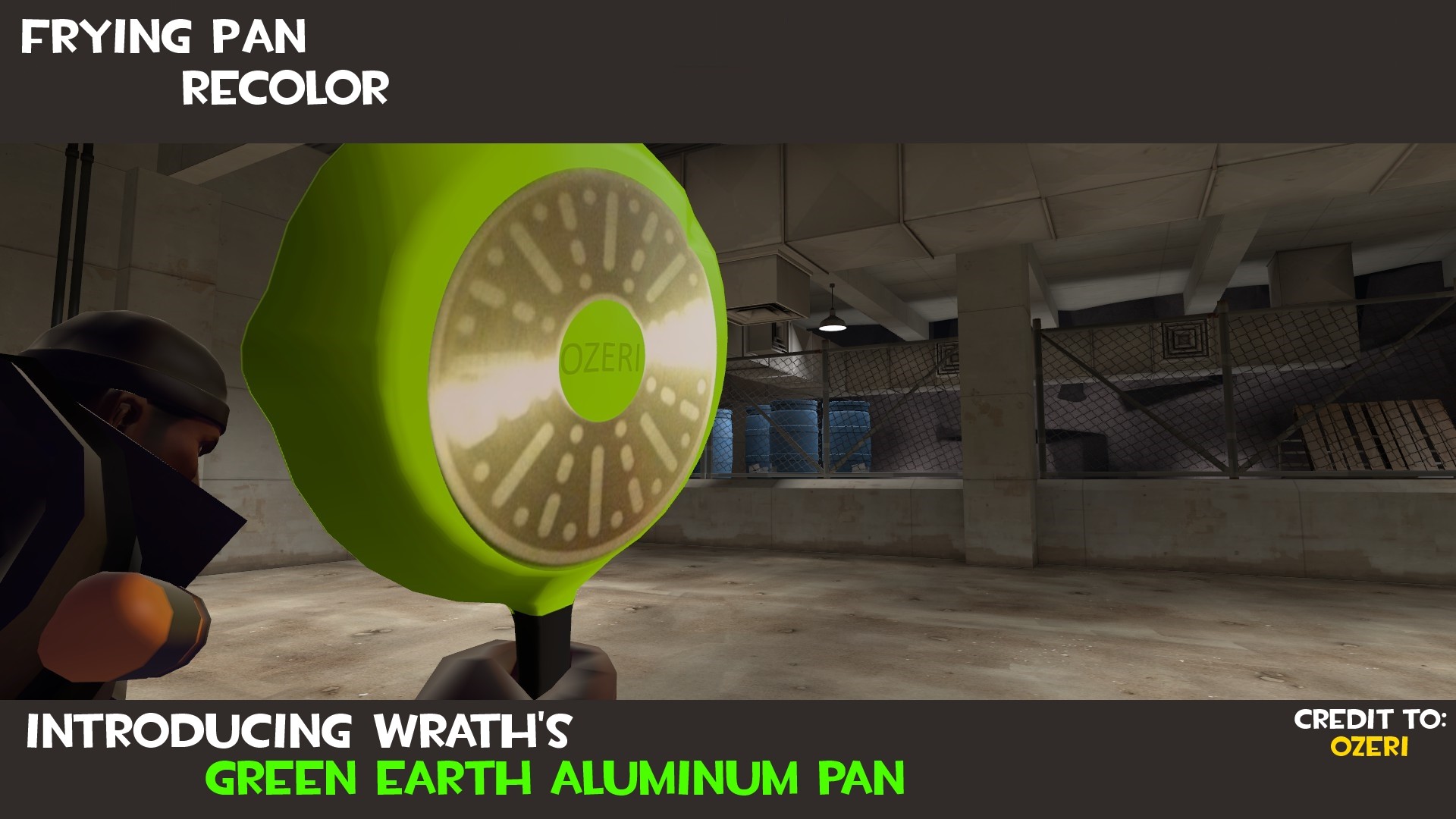 Green Earth Aluminum Frying Pan