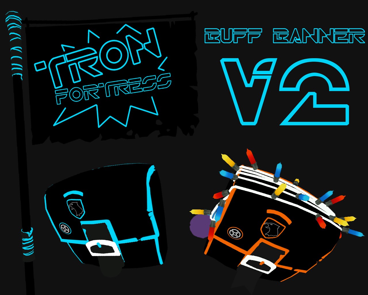 Tron Fortress: Buff Banner V2