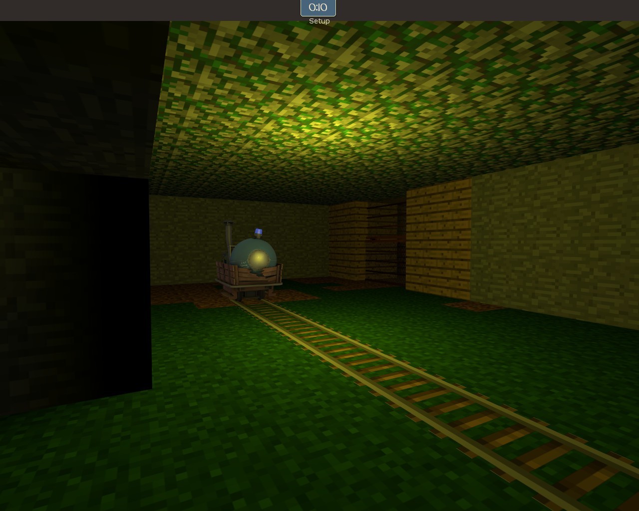 PLR mineshaft night