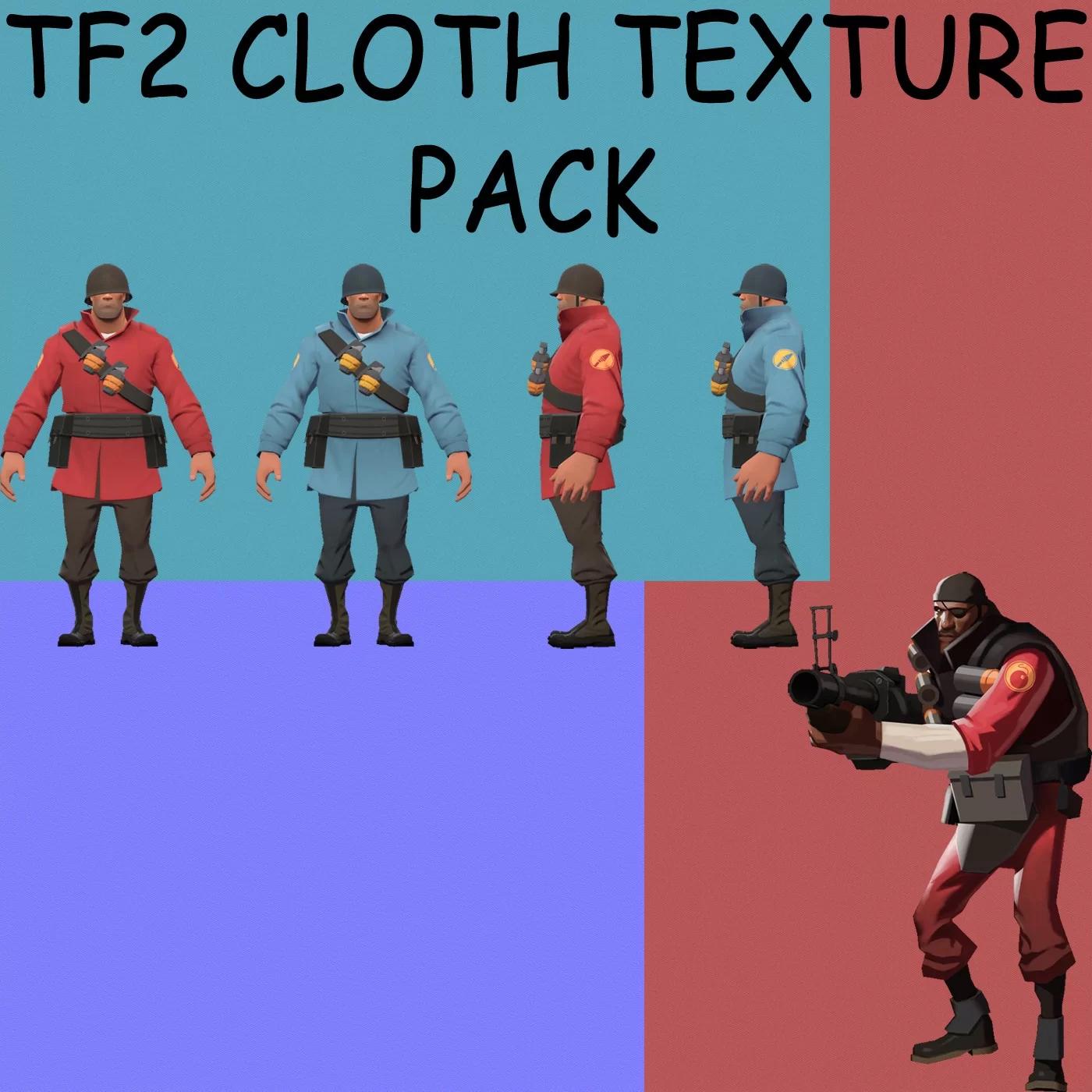 TF2 cloth textures pack