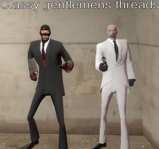 A classy gentlemen's threads