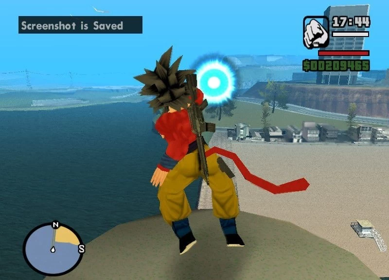 Spirit Bomb (Genkidama) [Grand Theft Auto: San Andreas] [Mods]