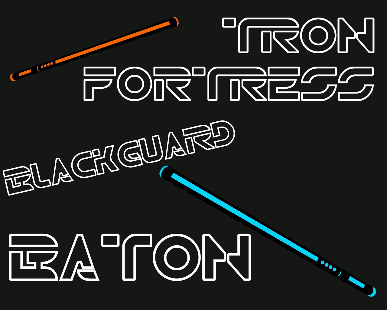 Tron Fortress: BlackGuard Baton