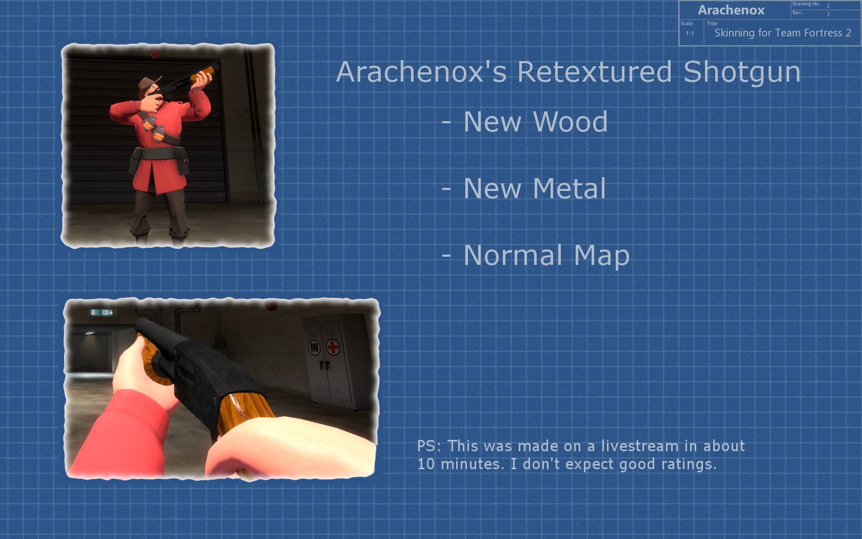 Arachenox's Retextured Shotgun