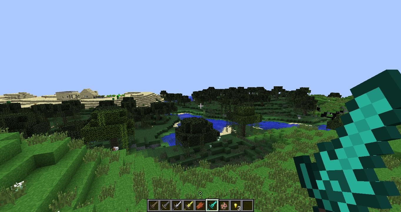 Diamond Sword Java Diamond sword remake Mod for Minecraft: Java Edition | MC Mods