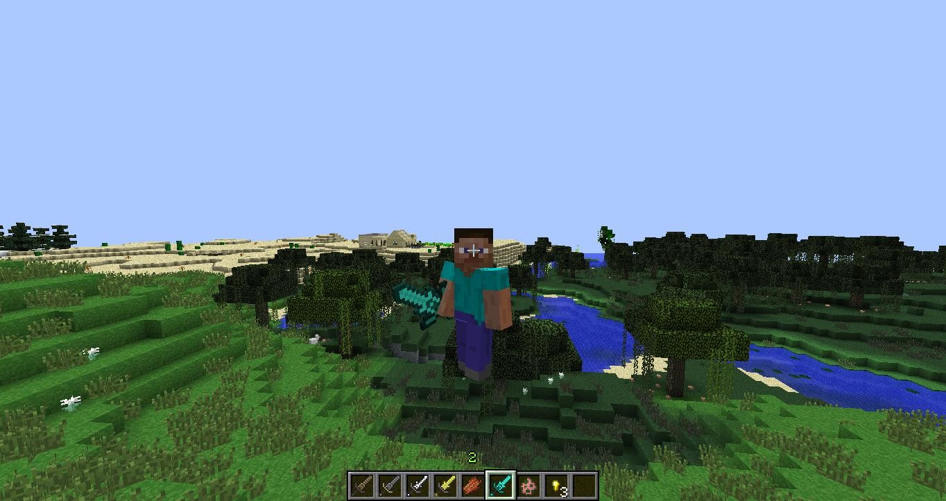 Diamond Sword Java Diamond sword remake Mod for Minecraft: Java Edition | MC Mods
