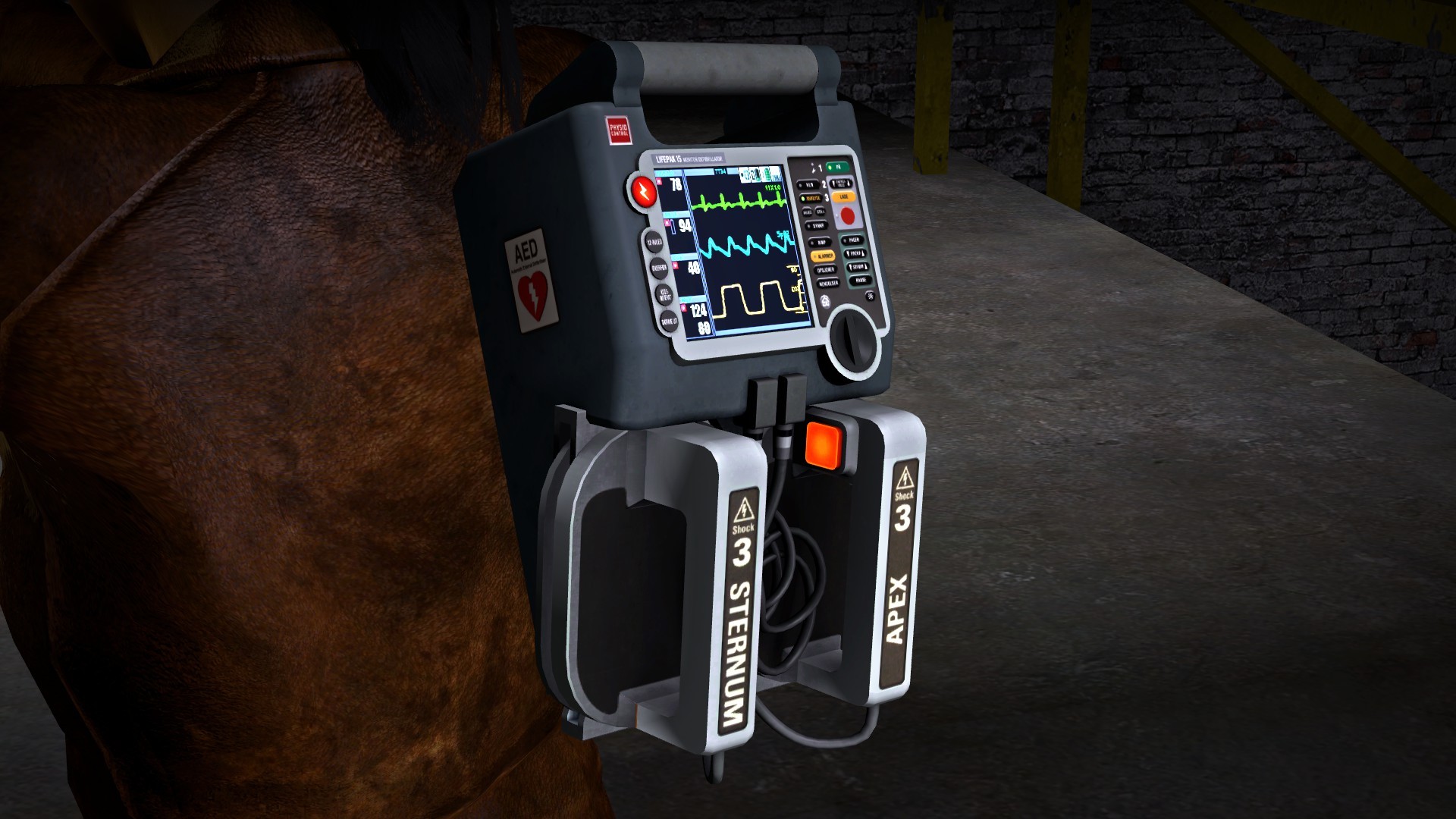 Defibrillator with Glowing Animated Display V2 [Left 4 Dead 2] [Mods]