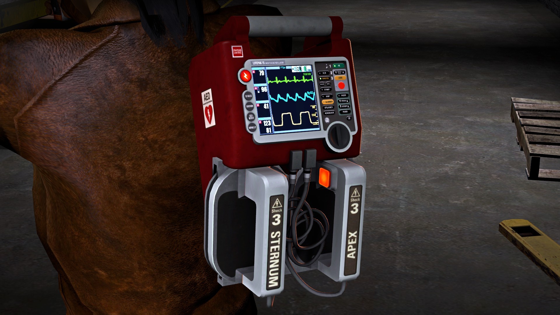 Defibrillator with Glowing Animated Display V2 [Left 4 Dead 2] [Mods]