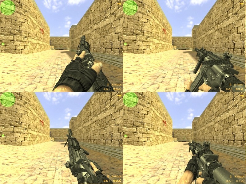 Slinged M4 RIS Mod for Counter-Strike 1.6 | CS1.6 Mods