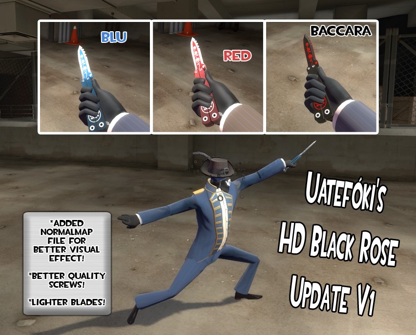 wateFoki's HD Black Rose UPDATE V1