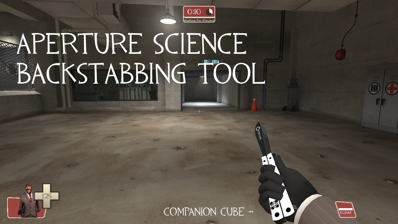 Aperture Science Backstabbing Tool