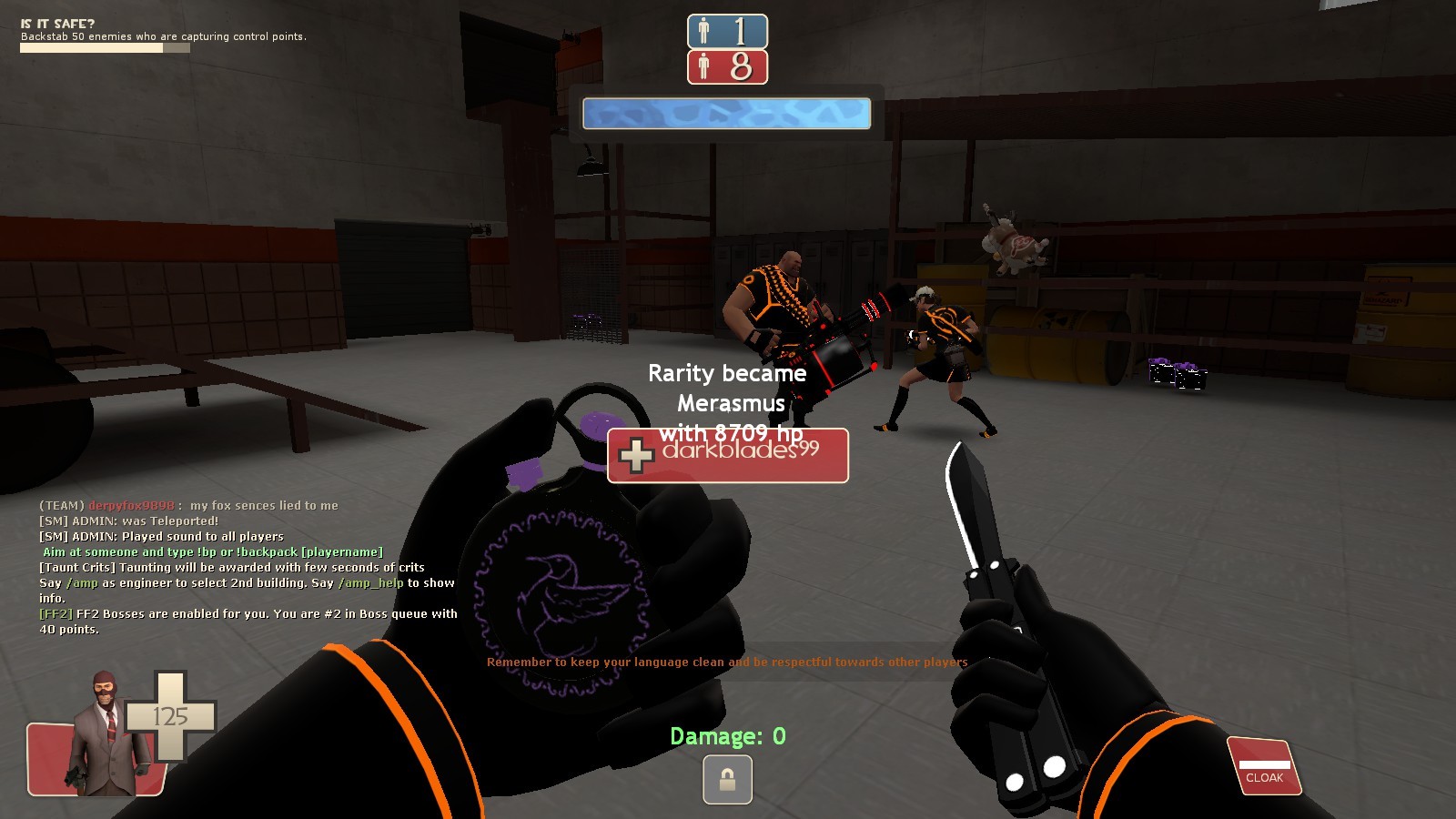 Tron-ish dead ringer Mod for Team Fortress 2 | TF2 Mods