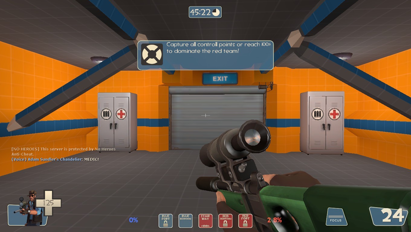 Sage Colored Hitman's Heatmaker! [Team Fortress 2] [Mods]