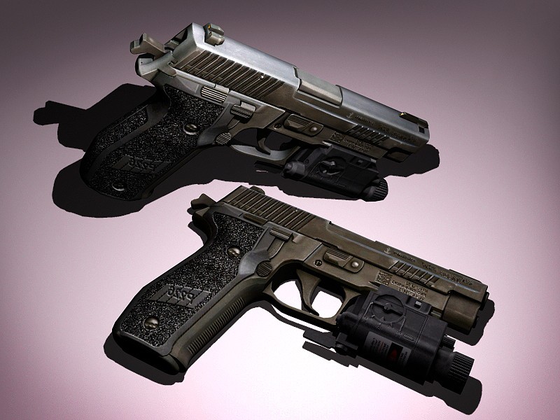 SoulSlayer P226/w LAM on Kopter's Anim(Updated)